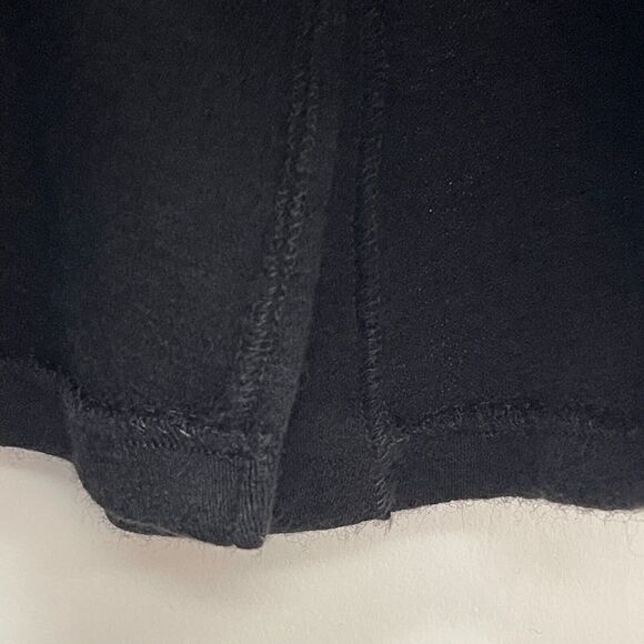 ADEC2 Women's Pleated Straight Pencil Skirt Size 10 44 Black 100% Wool - Picture 2 of 6